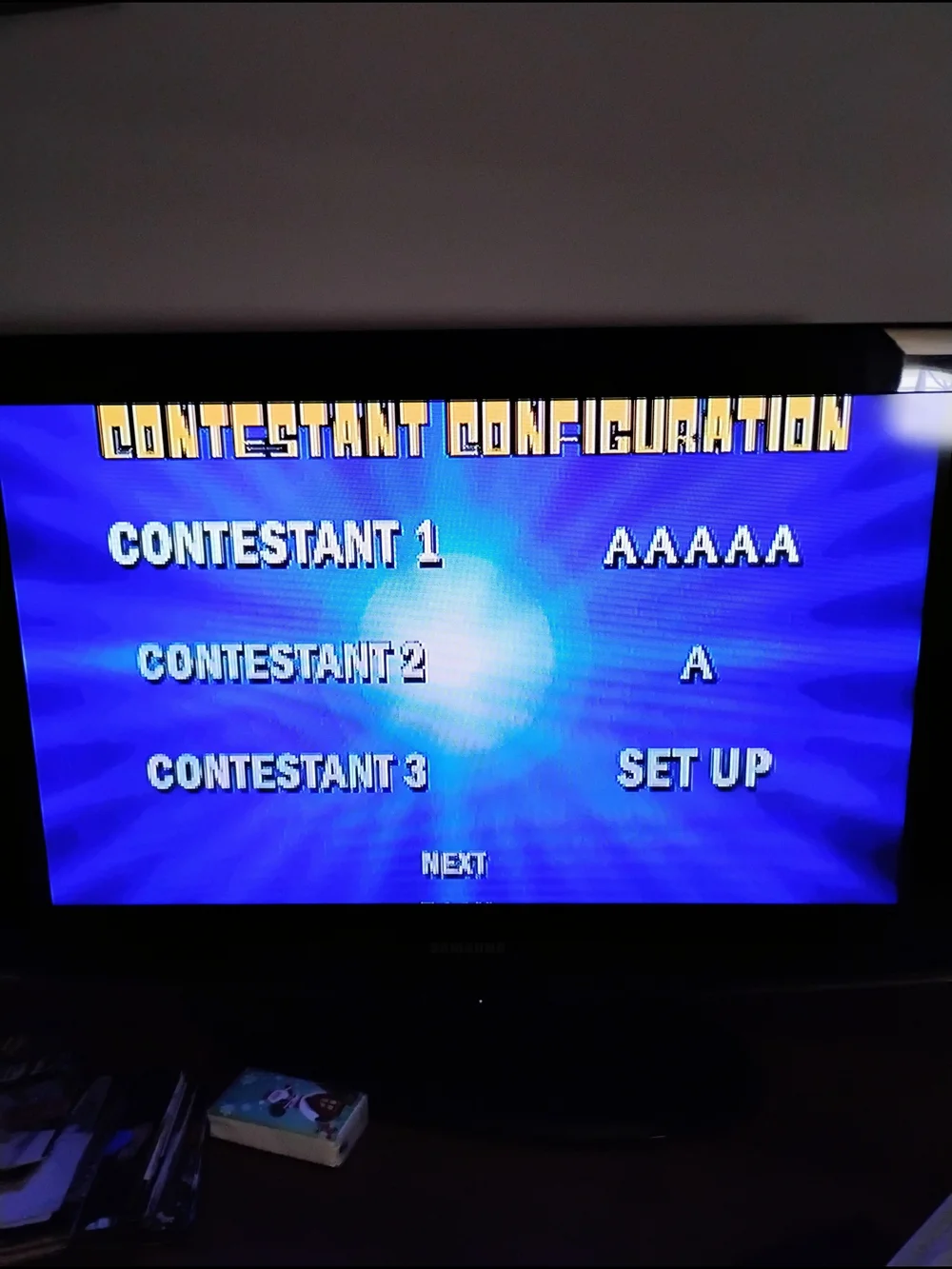 Jeopardy! Plug-and-Play TV Game Controller -2007 Hand Held Video Game
